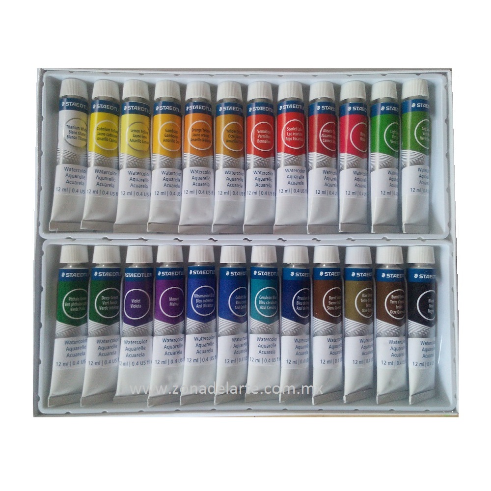 ACUARELAS FABER X 12 COLORES (copia)