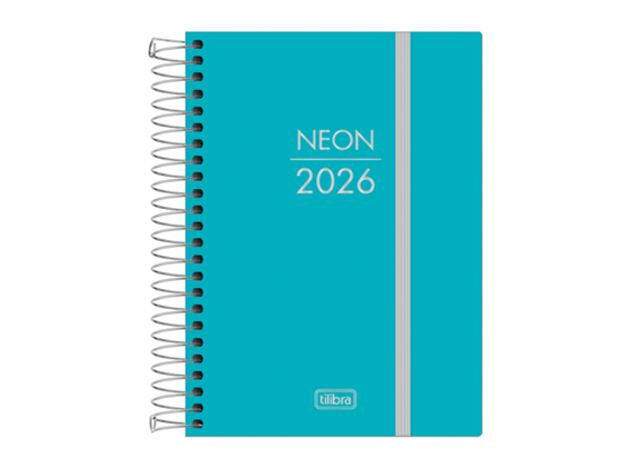 AGENDA TILIBRA NEON 1 DIA X HOJA 12X16 C/ESPIRAL