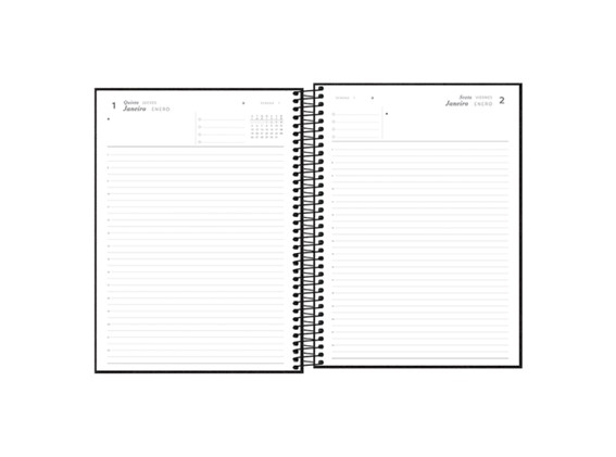 AGENDA TILIBRA CAMBRIDGE 1 DIA X HOJA DOMINGOS 20X27 C/ESPIRAL