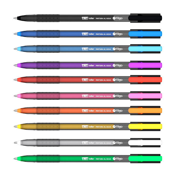 ROLLER DE PINTURA FILGO 1.0 X 10 COLORES