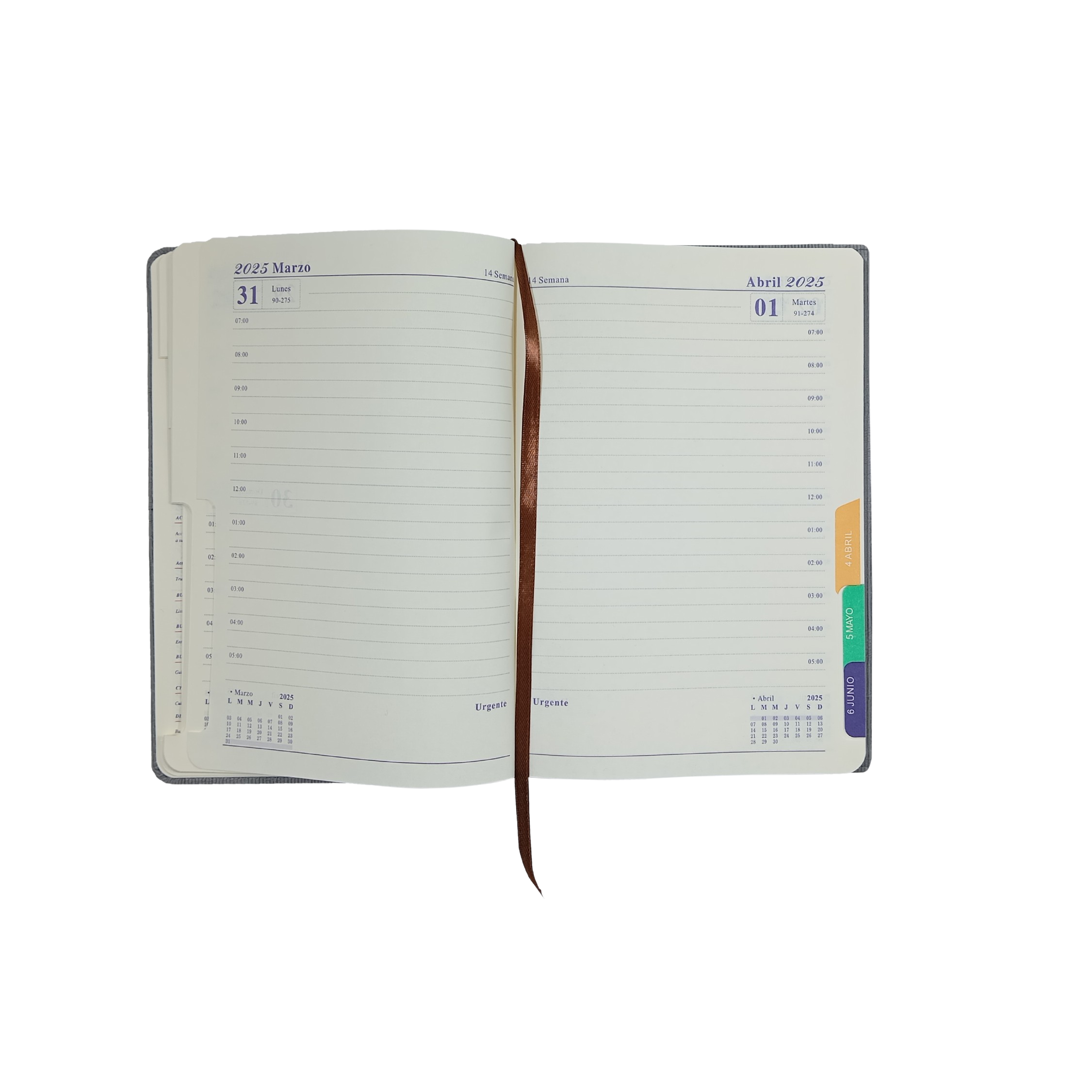 AGENDA ARTEIDEA DIA X HOJA 15x21 + LAPICERA M&amp;G 0.5 EN CAJA PARA REGALO