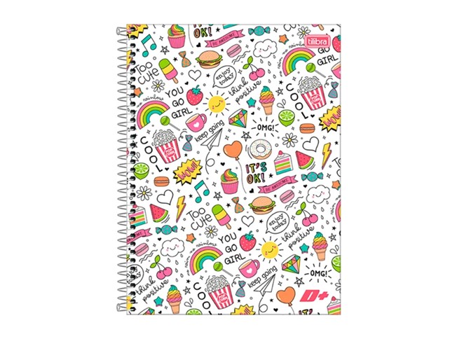 CUADERNOLA TILIBRA FASHION TAPA DURA 96 HOJAS