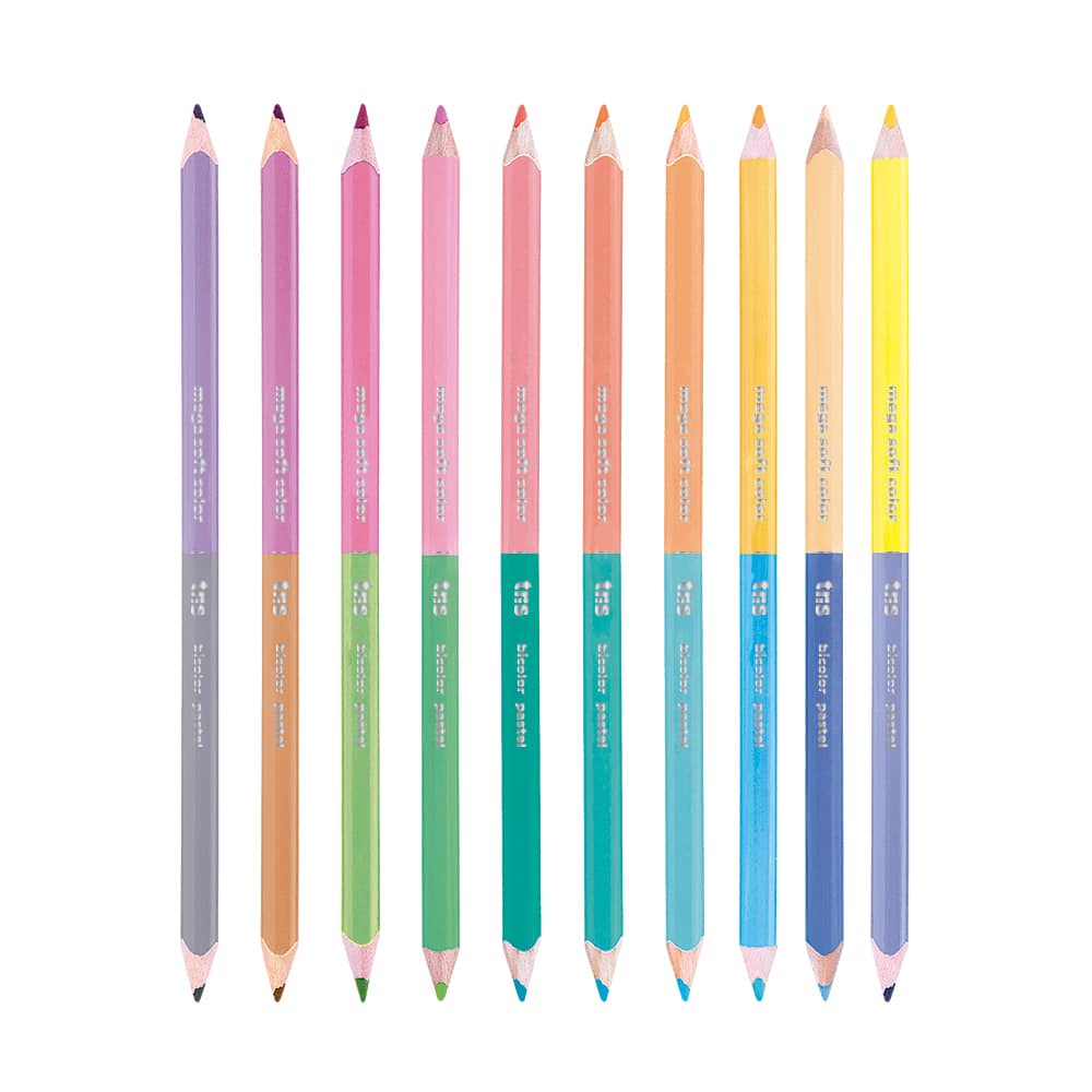 LAPICES TRIS PASTEL X 20 COLORES