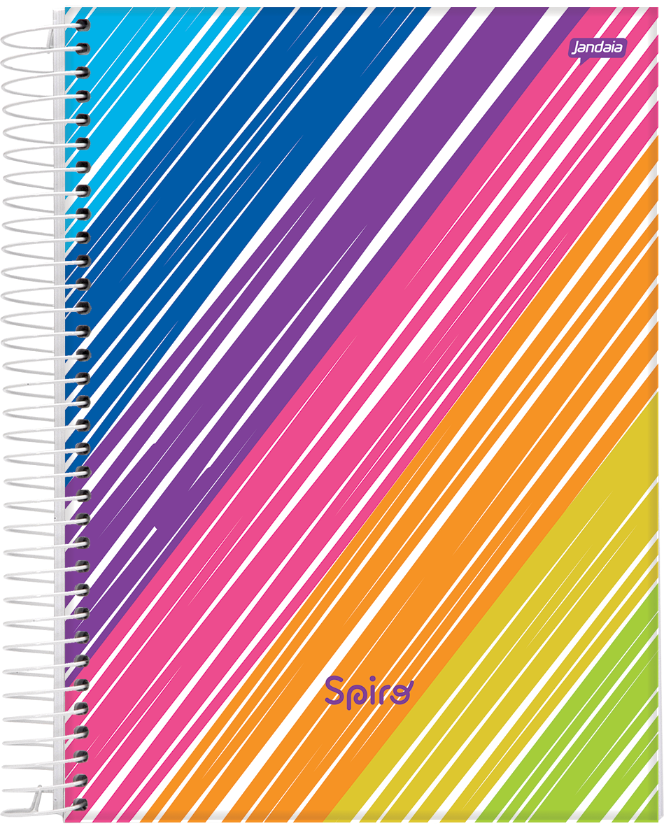 CUADERNO JANDAIA SPIRO TAPA DURA 14 X 20CM.