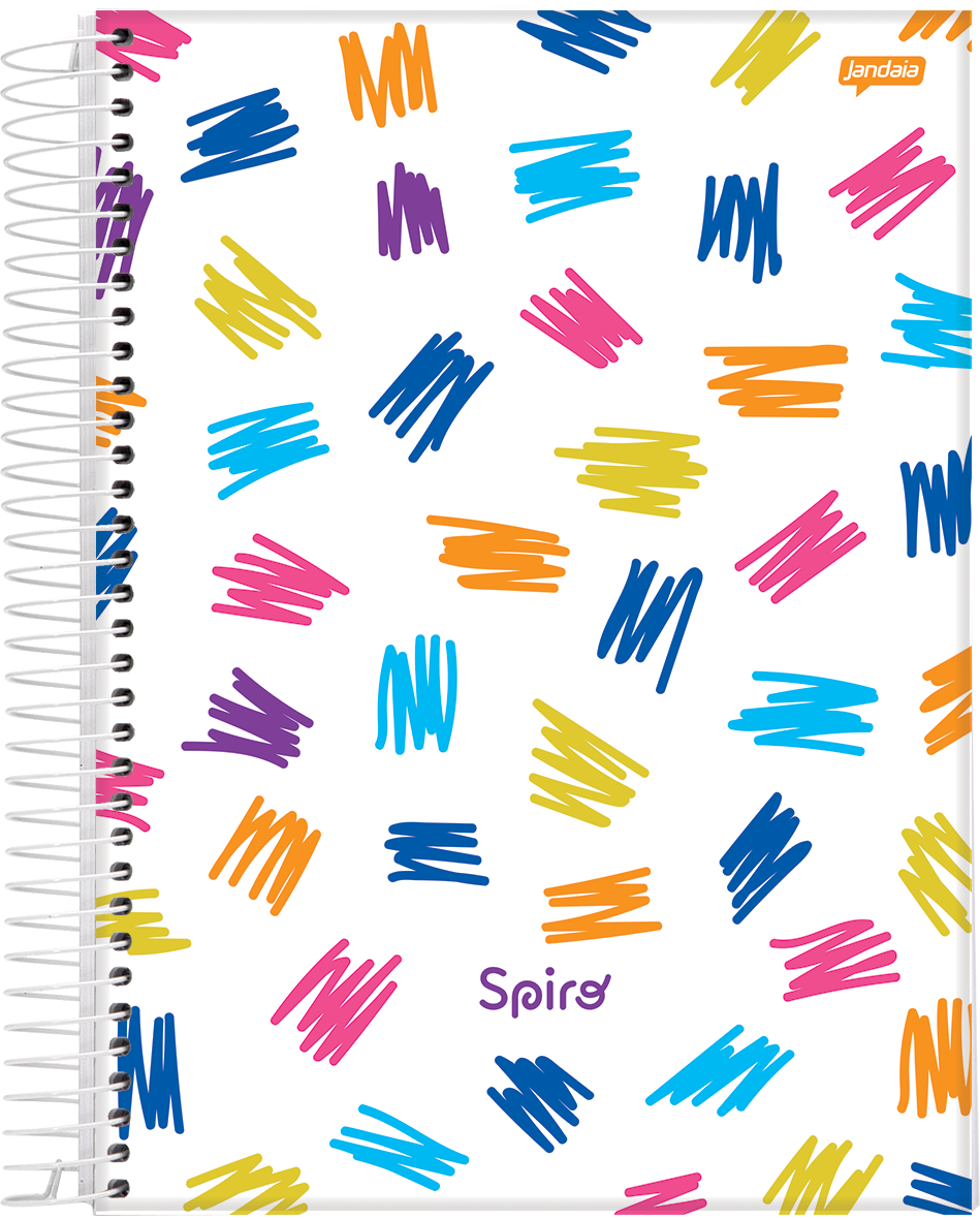 CUADERNO JANDAIA SPIRO TAPA DURA 14 X 20CM.