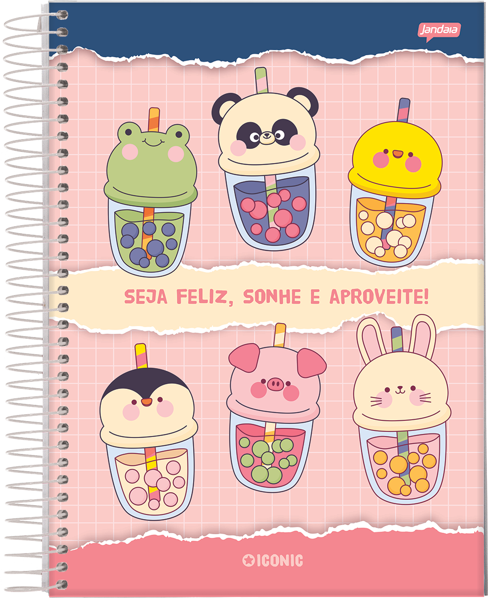 CUADERNO JANDAIA ICONIC TAPA DURA 14 X 20CM.