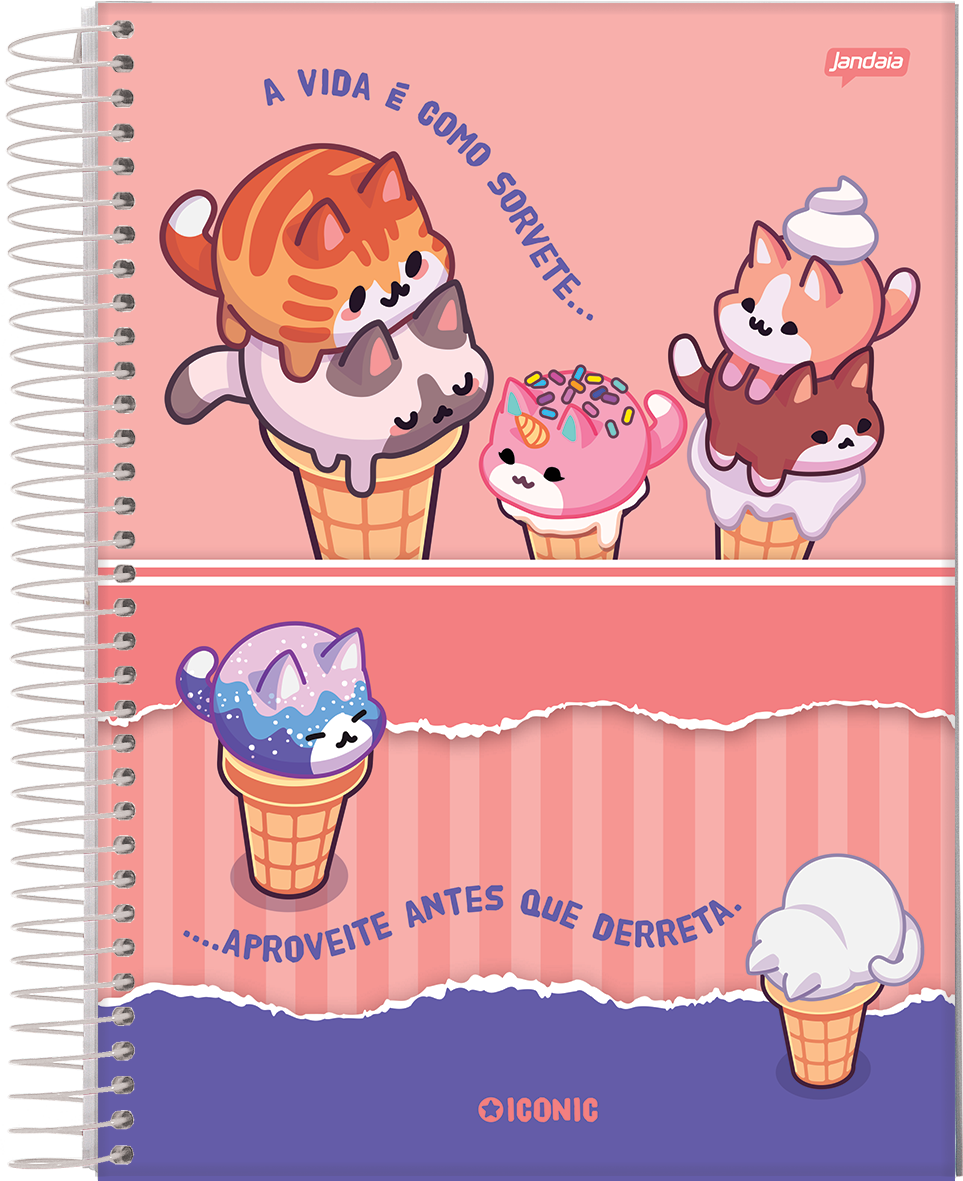 CUADERNO JANDAIA ICONIC TAPA DURA 14 X 20CM.