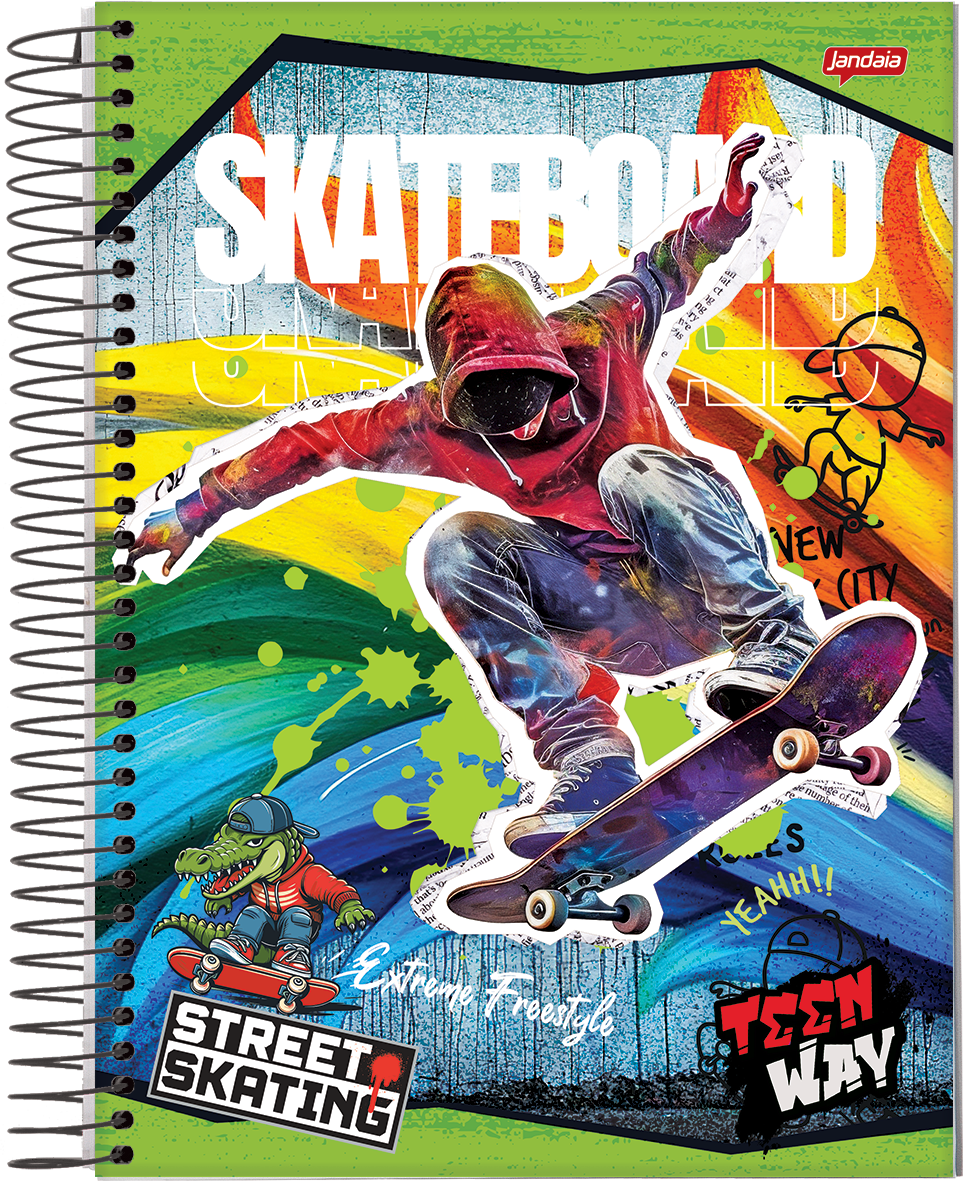 CUADERNO JANDAIA IT GIRL TAPA DURA 14 X 20CM.