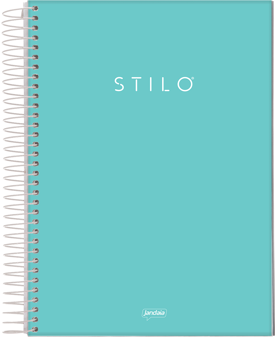 CUADERNO JANDAIA STILO TAPA DURA 17 X 24CM. 80 HOJAS