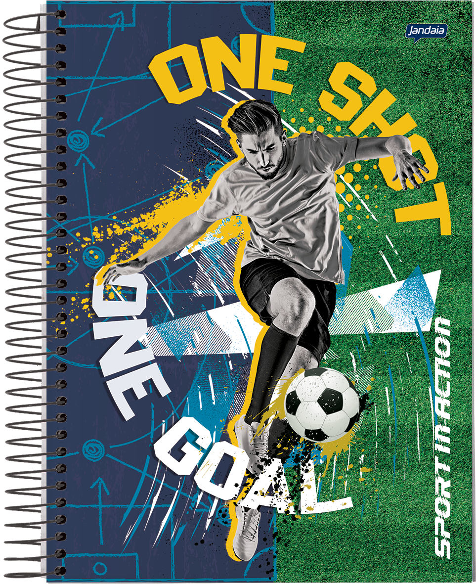 CUADERNOLA JANDAIA SPORT TAPA DURA 20 X 27CM. 80 HOJAS