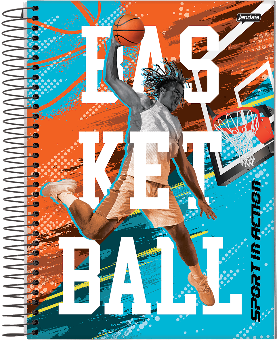 CUADERNOLA JANDAIA SPORT TAPA DURA 20 X 27CM. 200 HOJAS