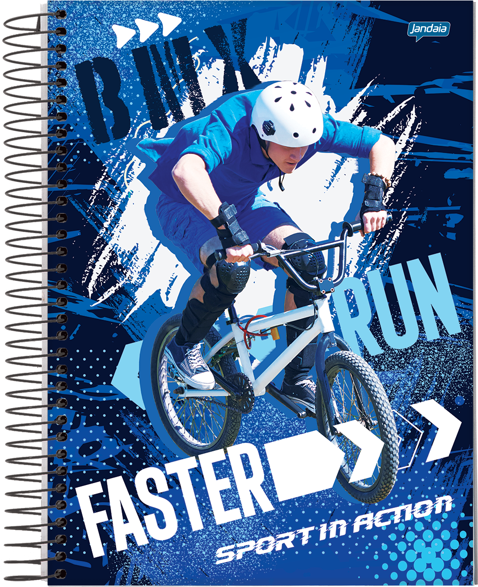 CUADERNOLA JANDAIA SPORT TAPA DURA 20 X 27CM. 200 HOJAS