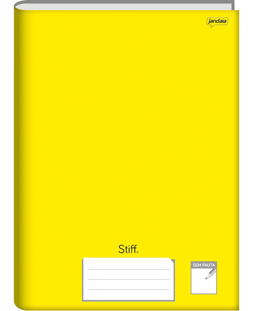 CUADERNOLA JANDAIA STIFF LISA SIN ESPIRAL TAPA DURA 20 X 27CM. 96 HOJAS