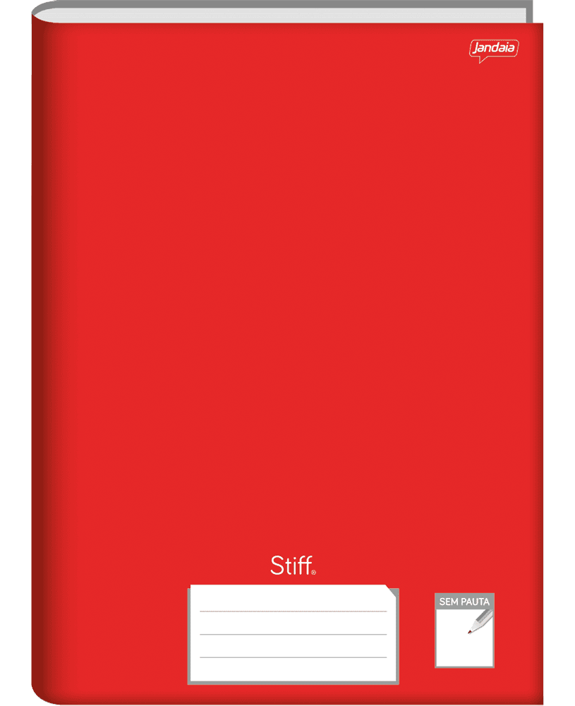 CUADERNOLA JANDAIA STIFF LISA SIN ESPIRAL TAPA DURA 20 X 27CM. 96 HOJAS