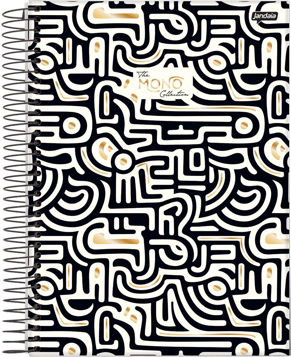 CUADERNO JANDAIA MONO TAPA DURA 17 X 24CM. 160 HOJAS