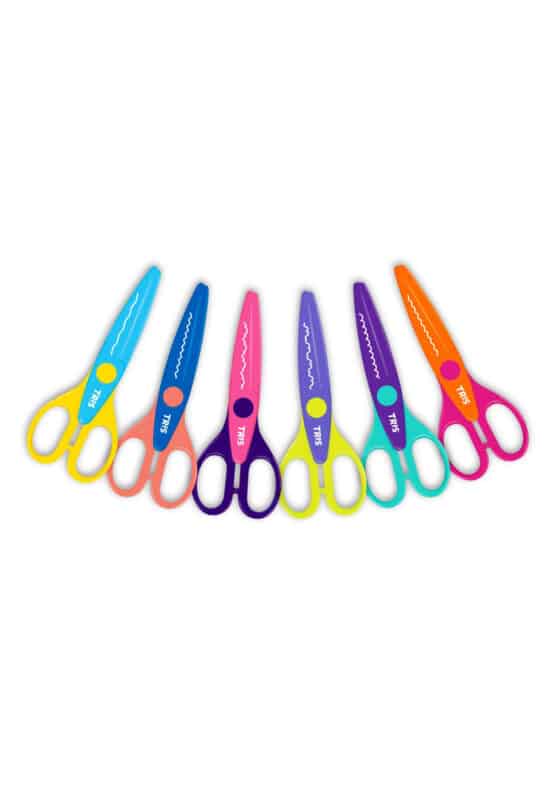 TIJERA TRIS CRAFT ZIG ZAG 15CM.