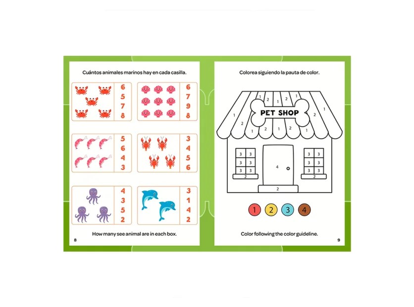 LIBRO DE ACTIVIDADES SICOBEN NIÑOS INTELIGENTES 1