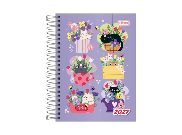 AGENDA TILIBRA D+ FASHION 1 DIA X HOJA 12X16 C/ESPIRAL