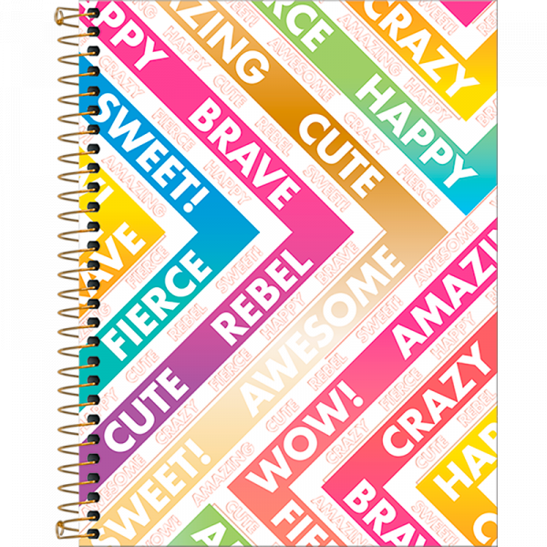 CUADERNO TILIBRA T/DURA BE NICE 17 X 24 CM.80H. 