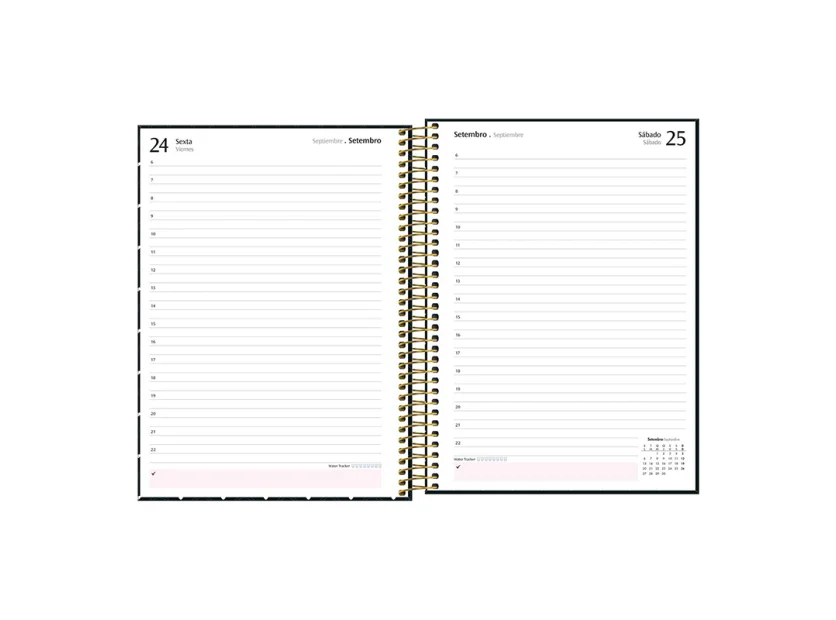 AGENDA TILIBRA WEST VILLAGE 1 DIA X HOJA 17X24 C/ESPIRAL