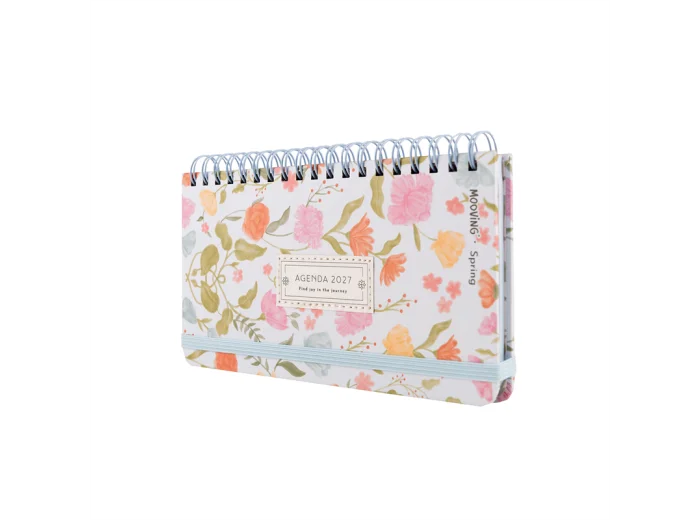 AGENDA MOOVING SPRING SEMANAL C/ESPIRAL 9 X 17 CM.