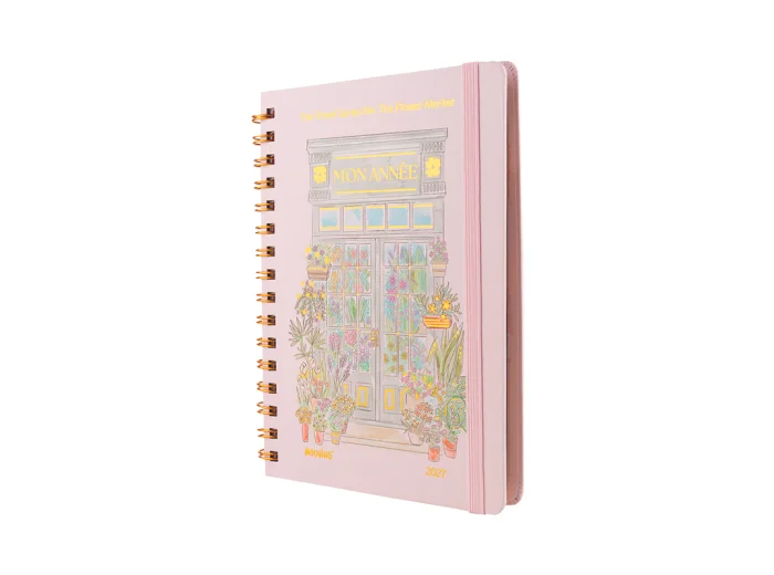 AGENDA MOOVING TRAVEL SEMANAL C/ESPIRAL 15 X 21 CM.