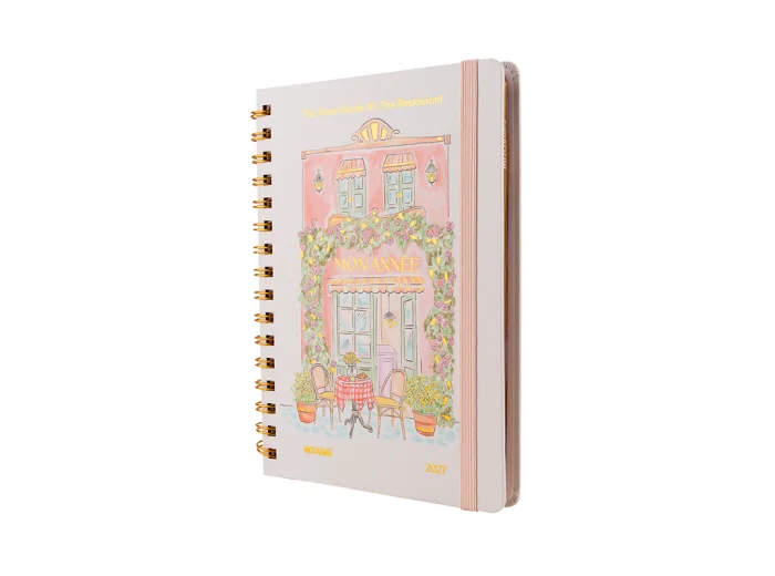 AGENDA MOOVING TRAVEL SEMANAL C/ESPIRAL 15 X 21 CM.