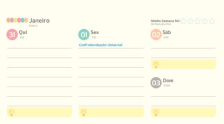 AGENDA JANDAIA KRAFT GOLD SEMANAL CON ESPIRAL 16x9 CM.