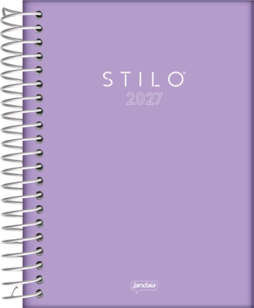 AGENDA JANDAIA STILO DIARIA CON ESPIRAL 13x18 CM.