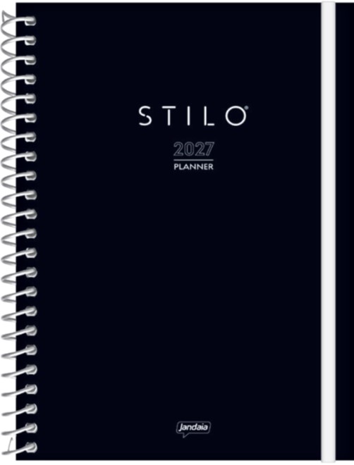 AGENDA JANDAIA STILO SEMANAL CON ESPIRAL 17x24 CM.