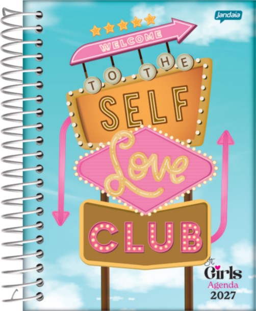AGENDA JANDAIA IT GIRL DIARIA CON ESPIRAL 13x18 CM.