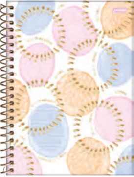 CUADERNO JANDAIA LA CREME TAPA DURA 17 X 24CM. 80 HOJAS