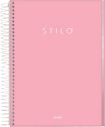 CUADERNO JANDAIA STILO TAPA DURA 17 X 24CM. 160 HOJAS