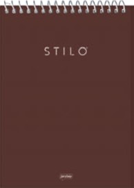 CUADERNO JANDAIA STILO TREND TAPA DURA 20 X 27CM. 80 HOJAS