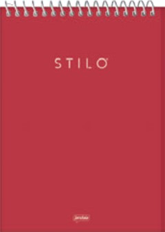 CUADERNO JANDAIA STILO TREND TAPA DURA 20 X 27CM. 80 HOJAS