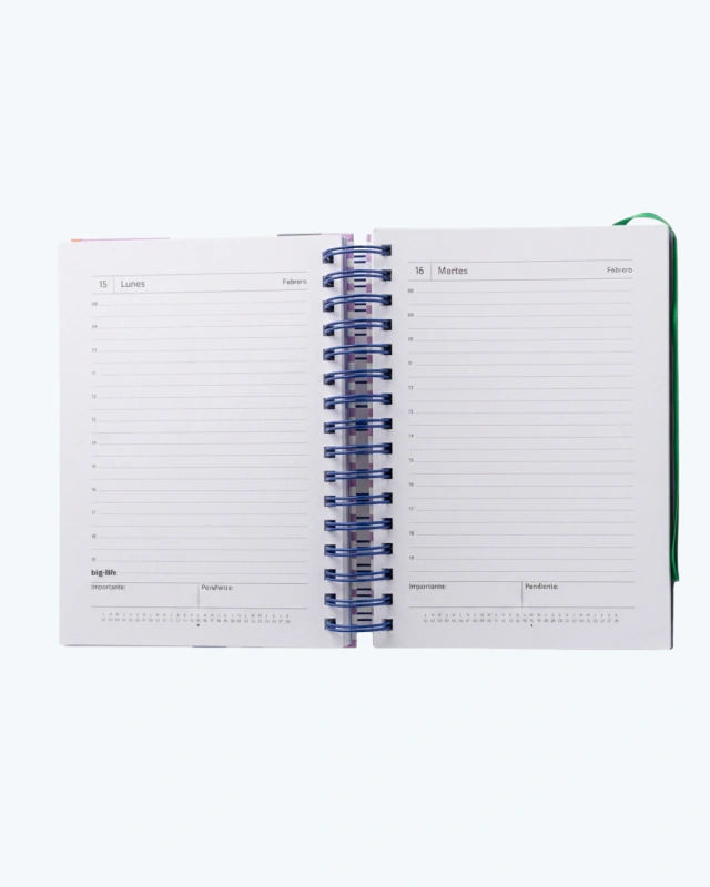 AGENDA BIG LIFE DOLCE VITA DIARIA 16x22CM.