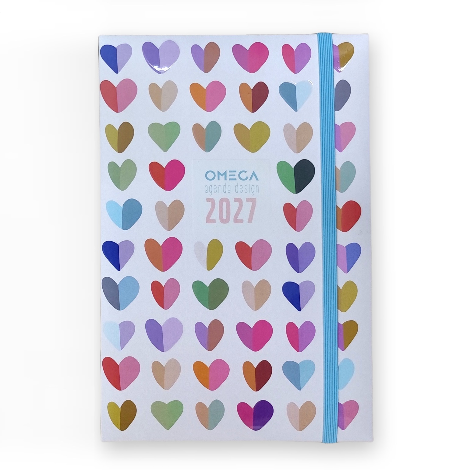 AGENDA OMEGA Nº 20 SEMANAL TAPA FANTASIA 14.5 X 21 CM.