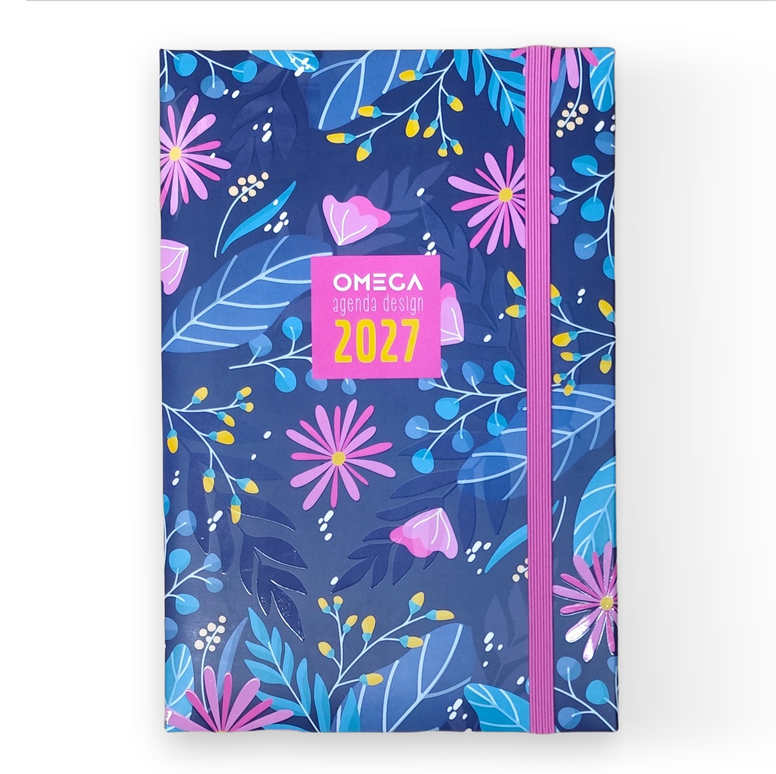 AGENDA OMEGA Nº 20 SEMANAL TAPA FANTASIA 14.5 X 21 CM.