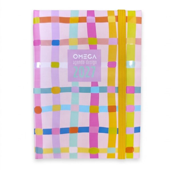 AGENDA OMEGA Nº 31  DIA X HOJA TAPA FANTASIA 10.5 X 14.5 CM.