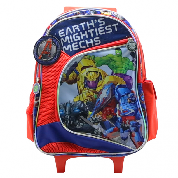 MOCHILA AVENGERS CON CARRO 40CM.