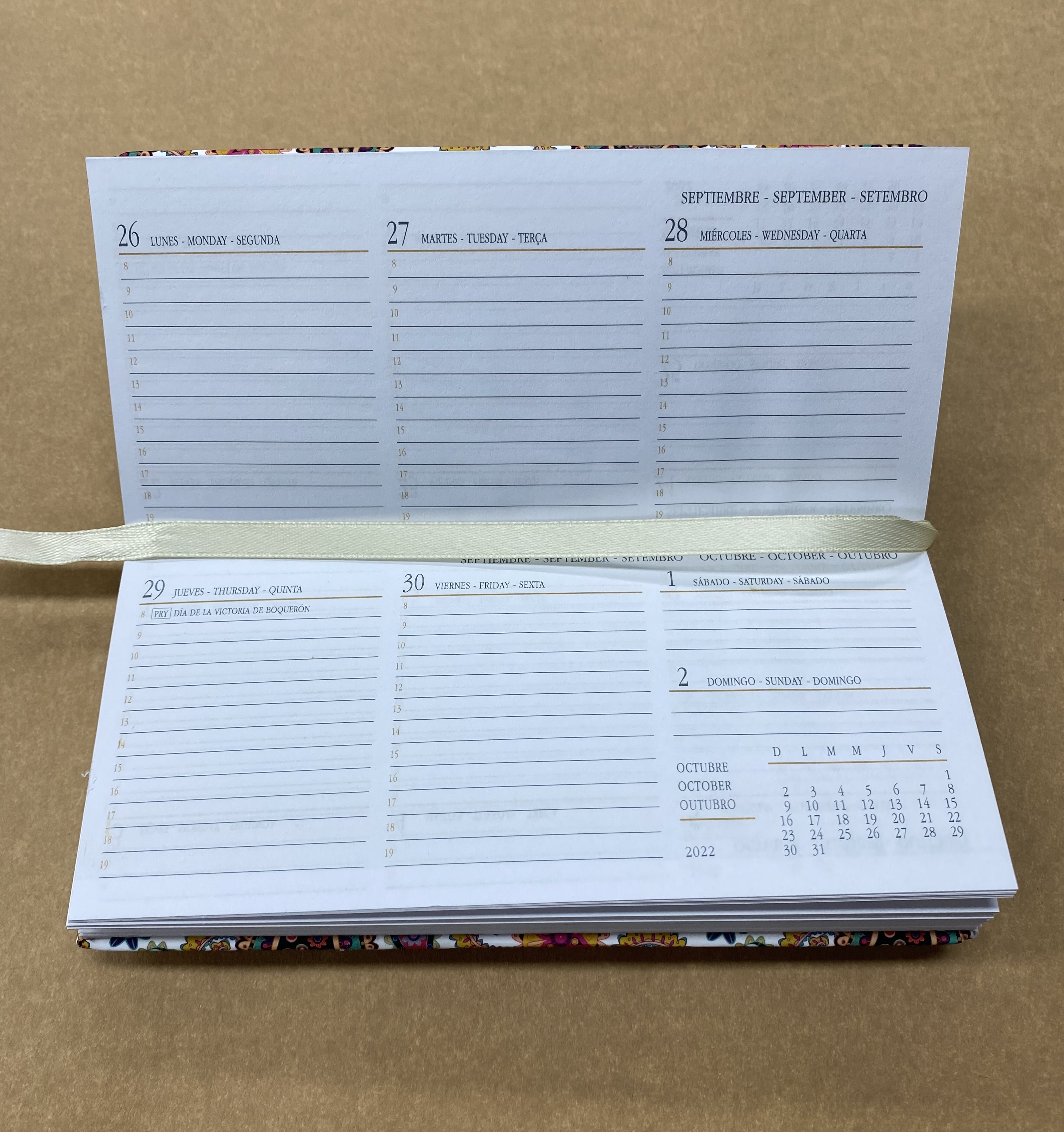 AGENDA REMEMBER APAISADA PRINT 1170 9 X 16 CM.