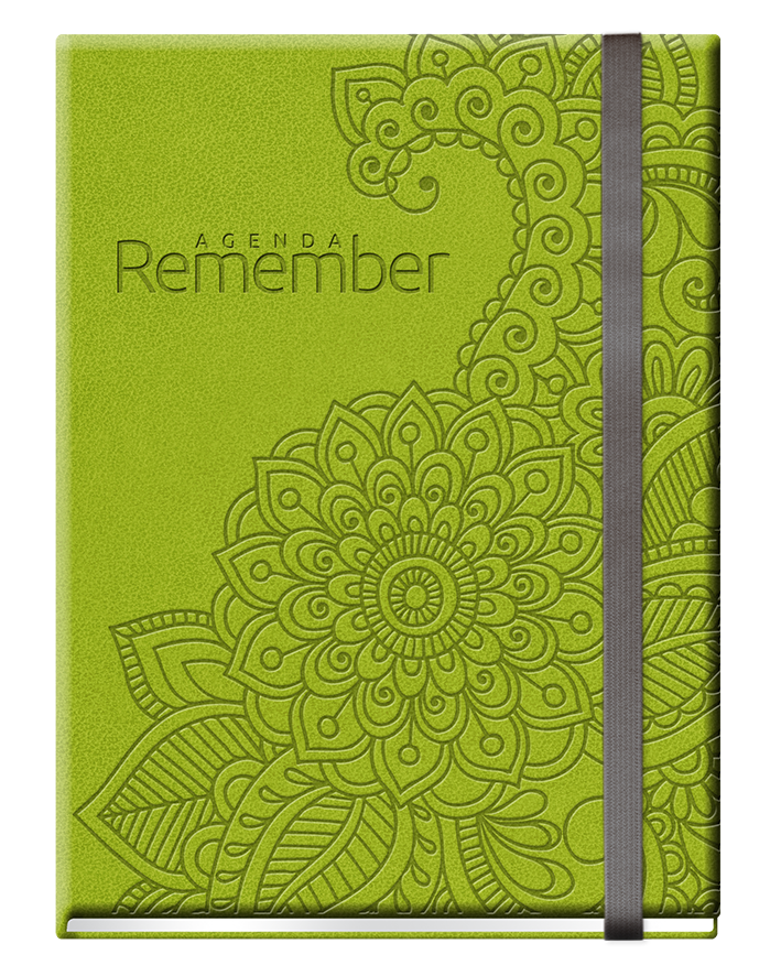AGENDA REMEMBER DIARIA COVER 1871 14 X 20 CM.