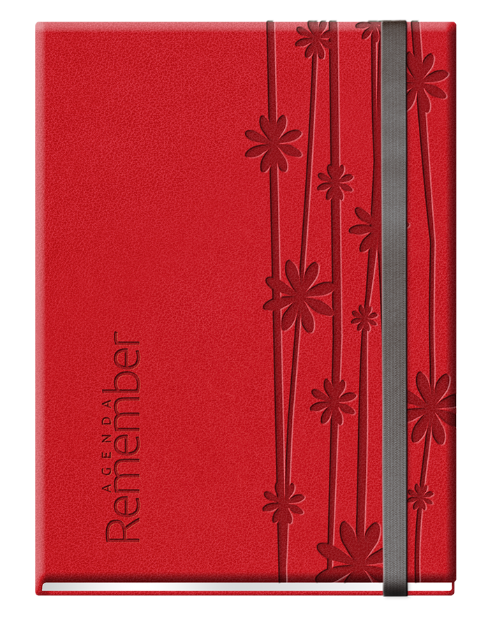 AGENDA REMEMBER SEMANAL HARD COVER 1471 17 X 23 CM.