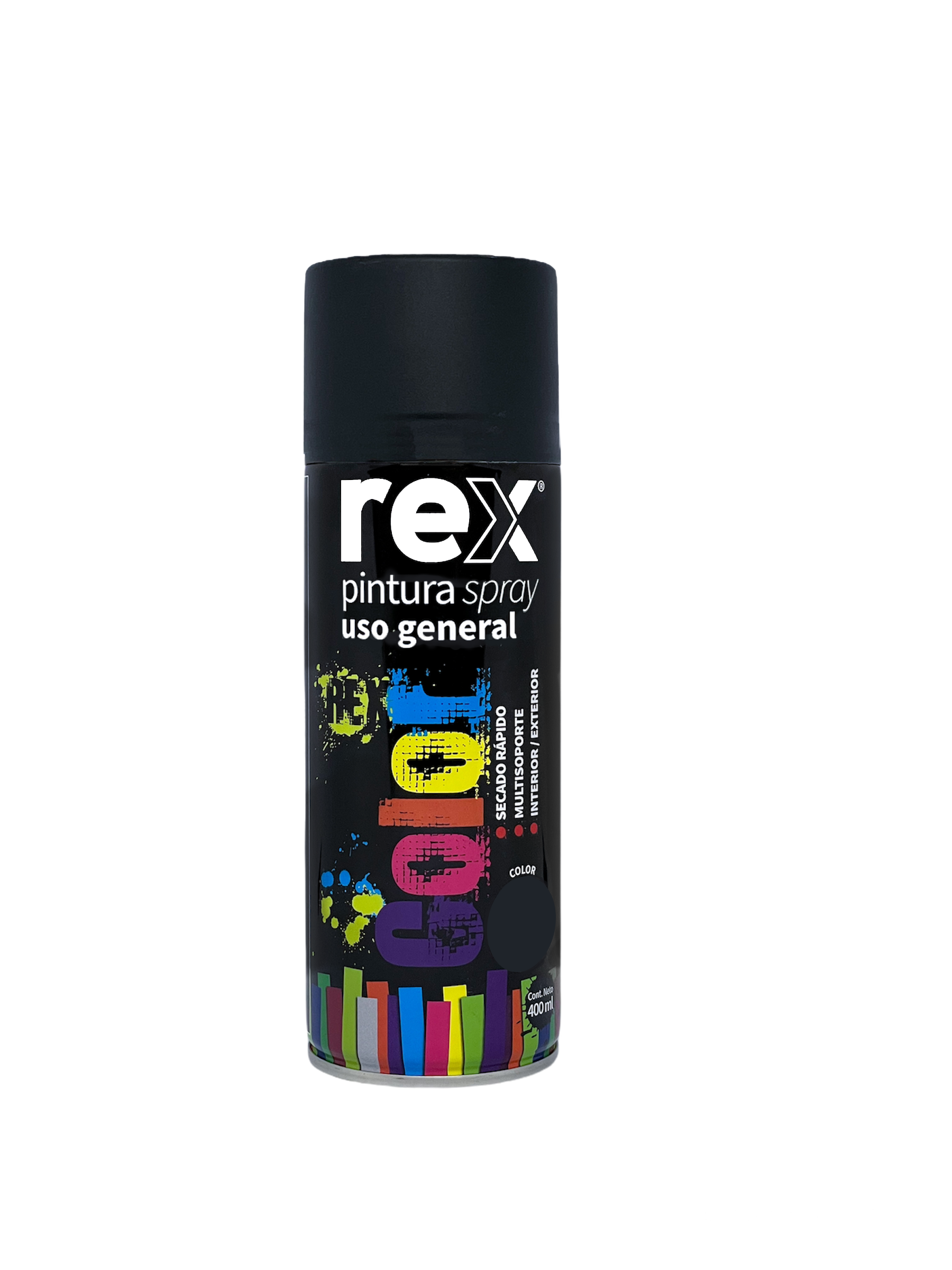 PINTURA EN SPRAY ACRILICA REX 400ML.