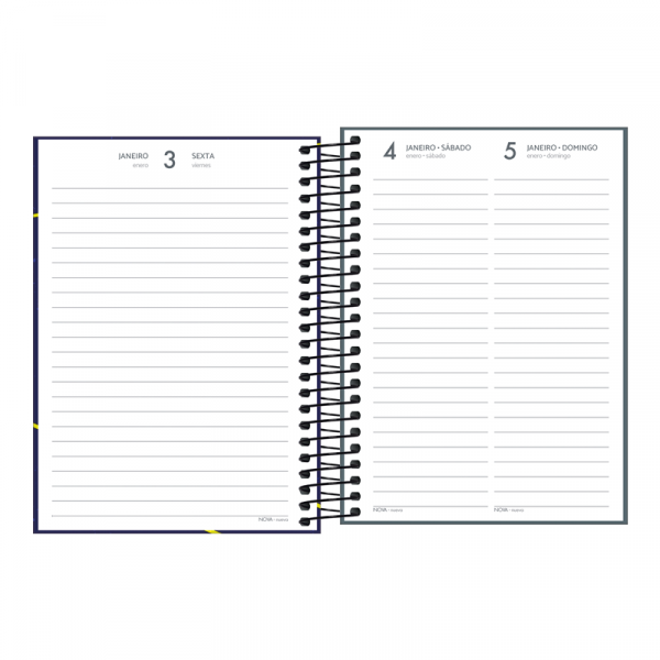 AGENDA TILIBRA D+ ACTION 1 DIA X HOJA 12X16 C/ESPIRAL