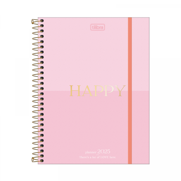 AGENDA TILIBRA HAPPY SEMANAL 17X24 C/ESPIRAL