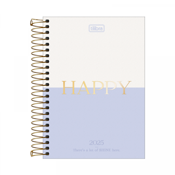 AGENDA TILIBRA HAPPY PASTEL 1 DIA X HOJA 13X19 C/ESPIRAL