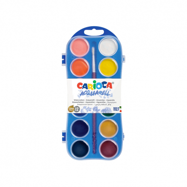 ACUARELAS CARIOCA X 12 COLORES 