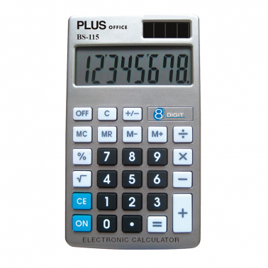 CALCULADORA PLUS OFFICE B115 DE BOLSILLO
