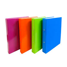 CARPETA 2 AROS A4 COLORES FLUO